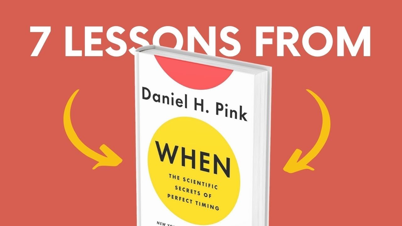 WHEN (by Daniel Pink) Top 7 Lessons | Book Summary