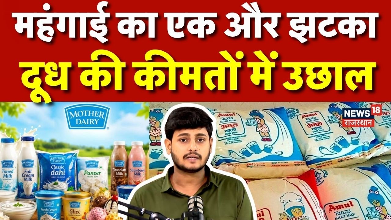 Amul Milk Price Hike: महंगाई का एक और झटका, दूध की कीमतों में उछाल! | Breaking News | N18P|Top News
