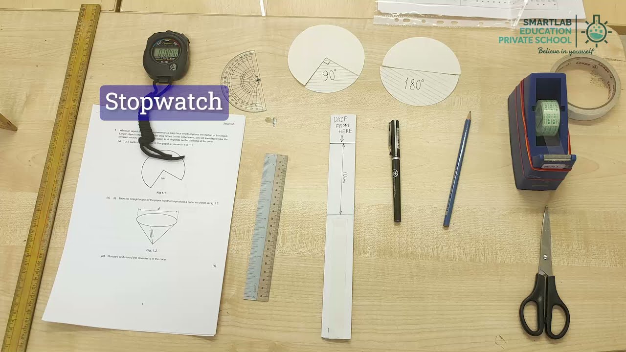 #GCE O level #Physics #Lab - #Mechanics - Terminal Velocity