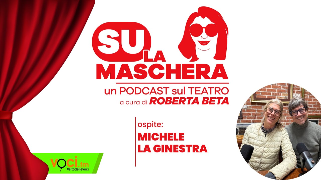 MICHELE LA GINESTRA ai microfoni di SU LA MASCHERA
