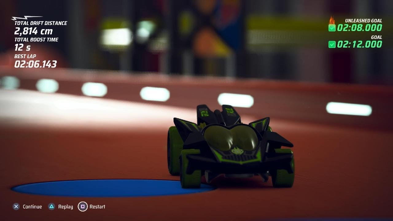 HOT WHEELS UNLEASHED Speeding Ticket Shortcut Time Attack Unleashed Goal