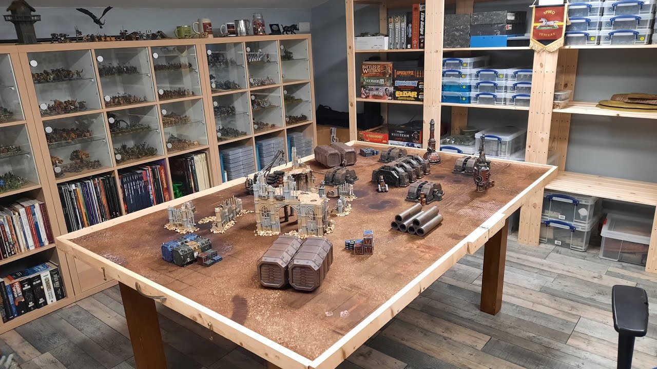 The Ops Room. my wargames shed, completed.