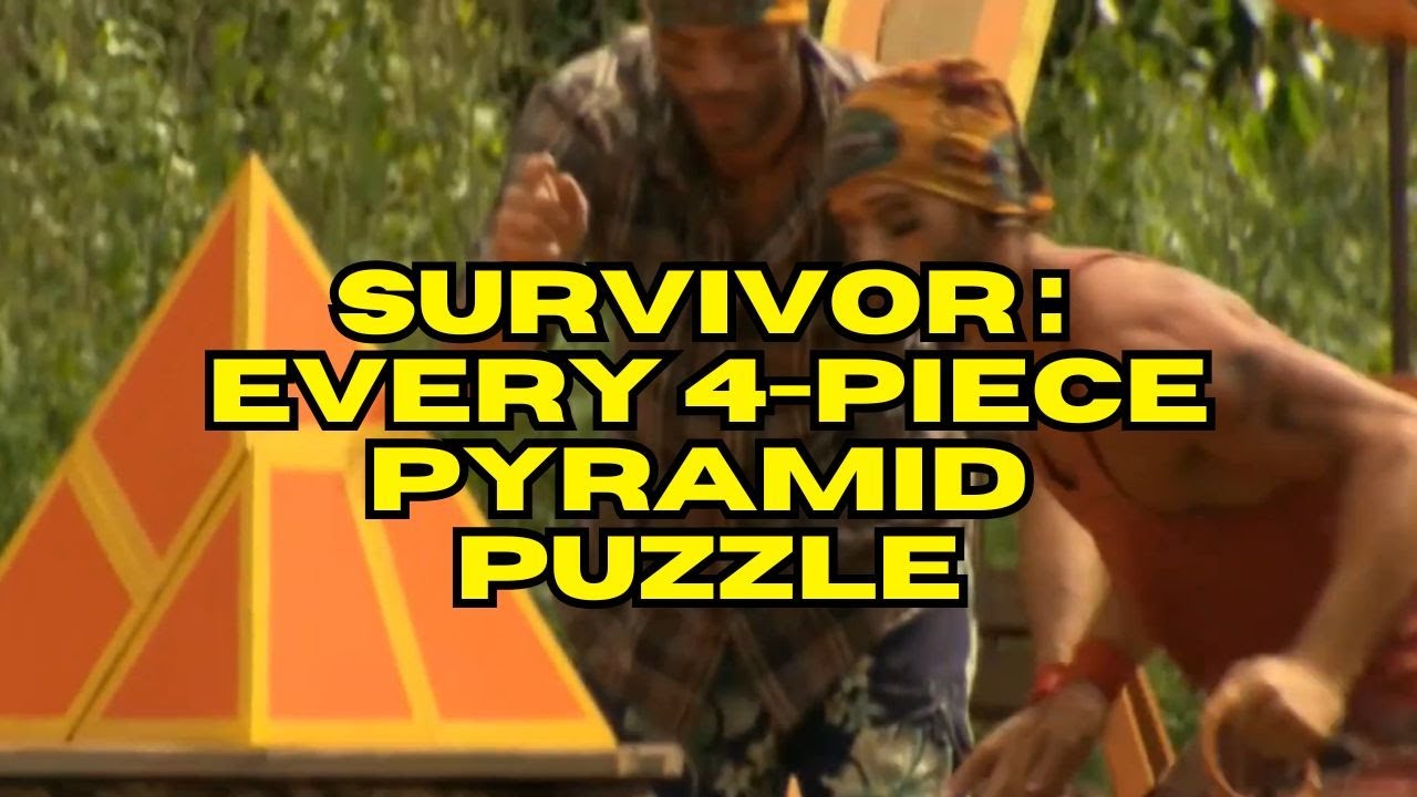 Survivor: Every 4-Piece Pyramid Puzzle