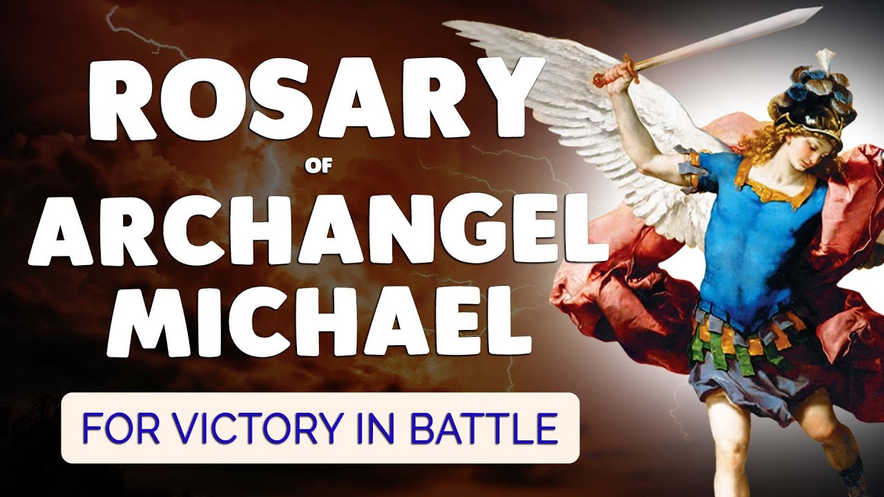 🙏 Rosary of Saint Michael Archangel for Victory in Battle