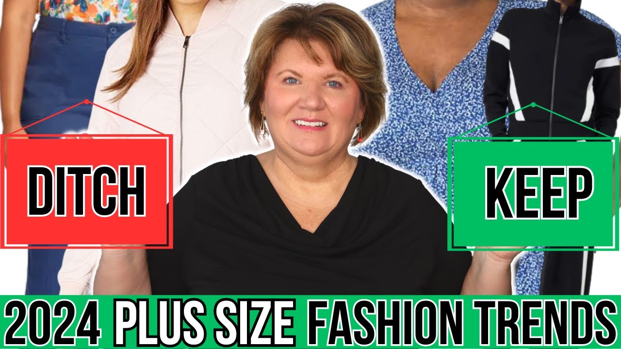 👗 2024 Plus Size Fashion Trends | Frumpy or Flattering over 50?👗