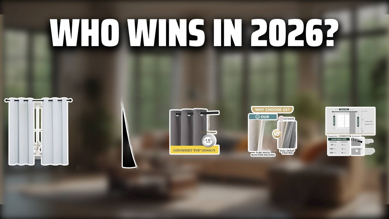 The Top 5 Best Heat Blocking Curtains in 2026 - Must Watch Before Buying!
