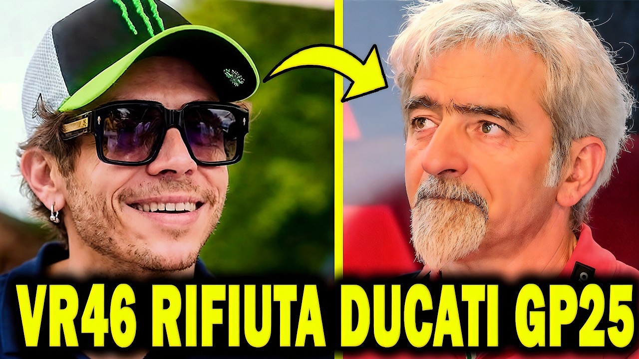 ROSSI fa uno SGARBO a Ducati: RIFIUTA la GP25 di Marquez e il motivo è CLAMOROSO!Dall'IGNA INCREDULO