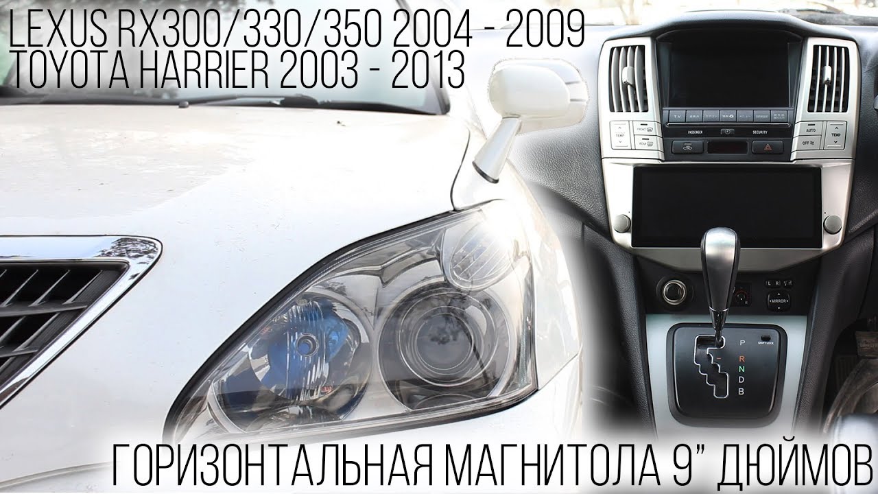 Новые горизонты для Harrier/RX350 [II поколение/XU30]