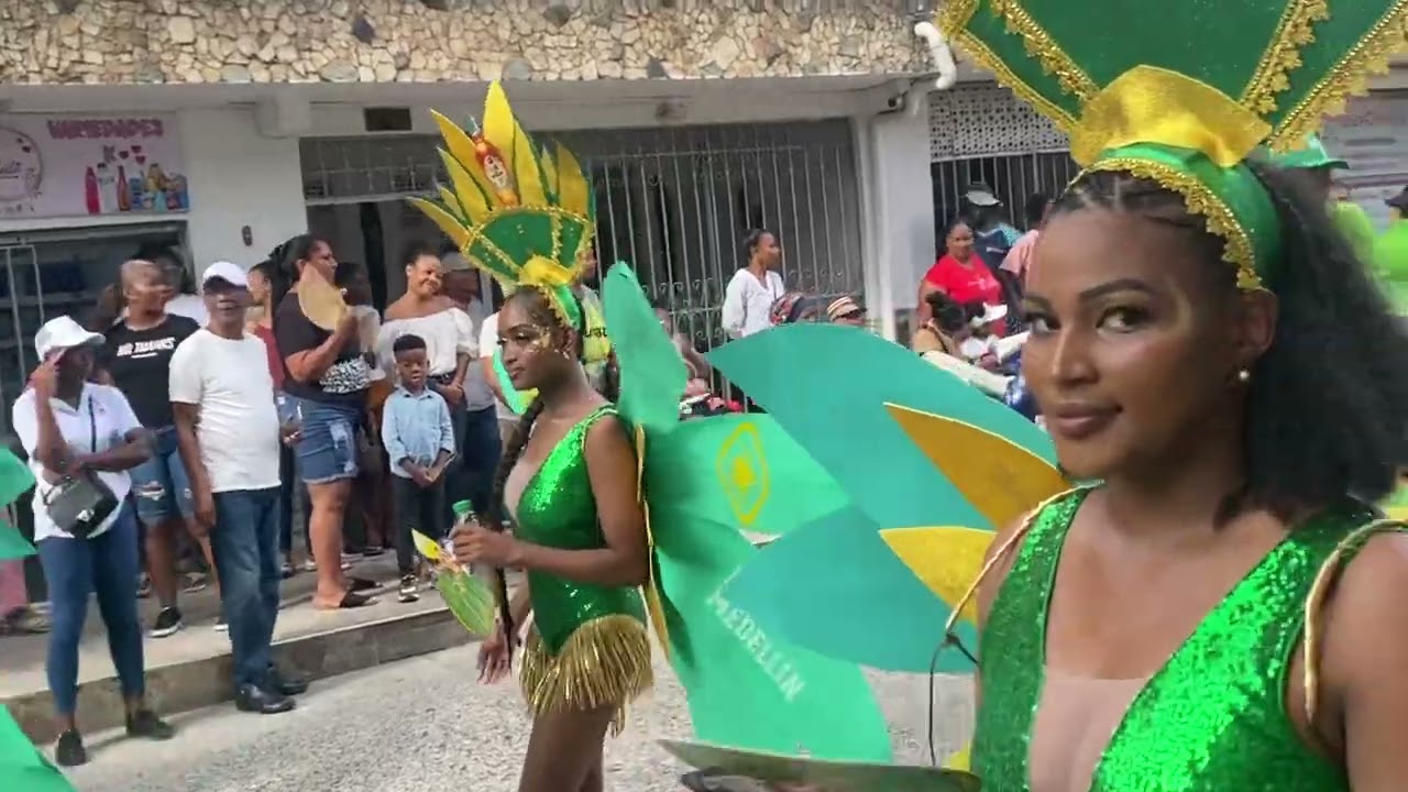 Fiestas de San Pacho 2024 - barrió yesquita sus comparsas - Quibdó choco - Colombia