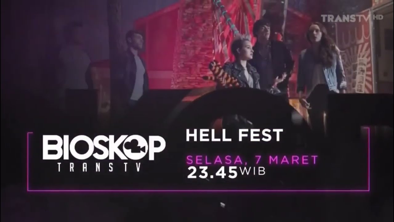 Promo Bioskop Trans TV : Hell Fest (7 Maret 2023) [30sec]
