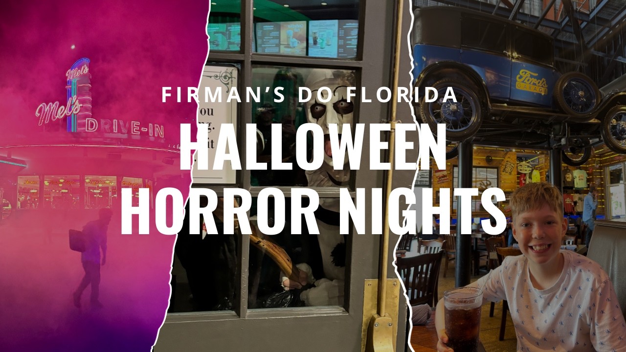 Day 8 | Universal Halloween Horror Nights | Ford's Garage | Premium Outlets