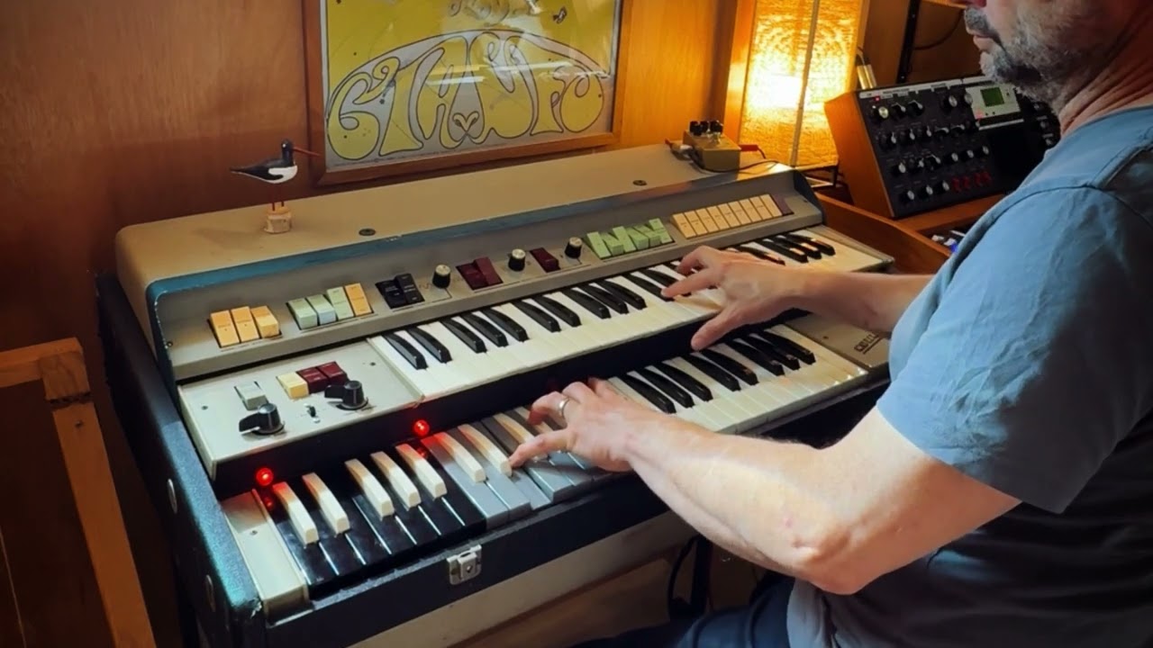 Farfisa Compact Duo with Echorec improvisation : That 60s Pink Floyd sound : Part 2