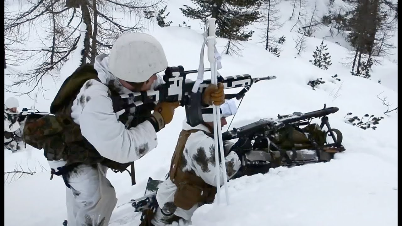Der Hochgebirgszug - Bundeswehr