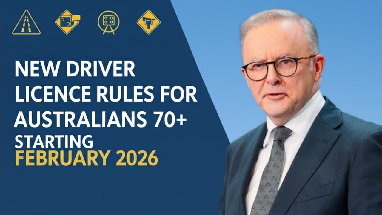 Australia Driver Licence Changes for Seniors 70+ | February 2026 Update