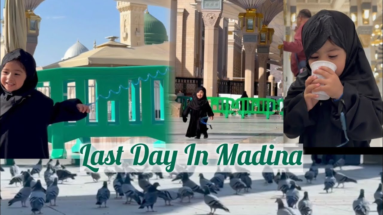 Masjid Nabawi, Last day in Madinah