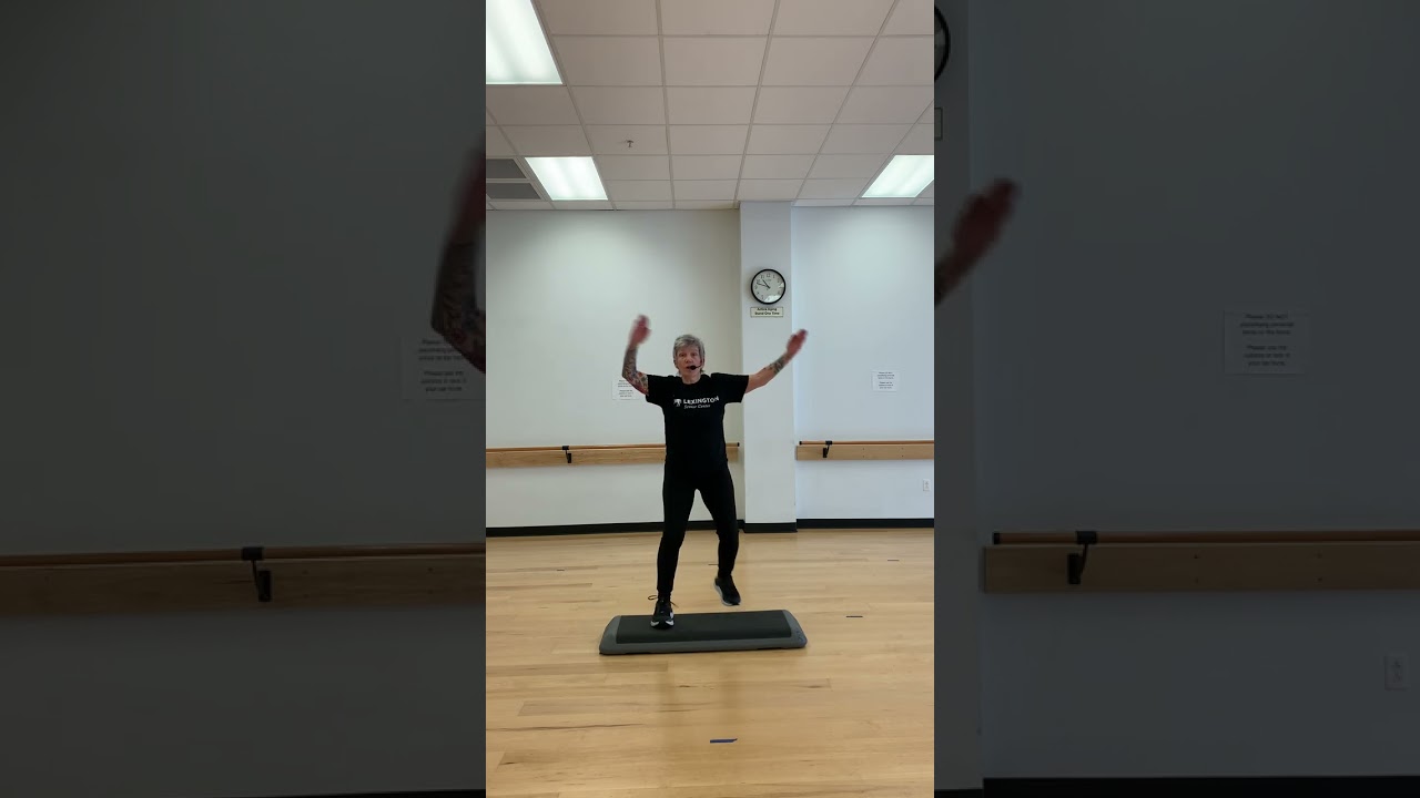 Lexington Senior Center Basic Step class (2024)