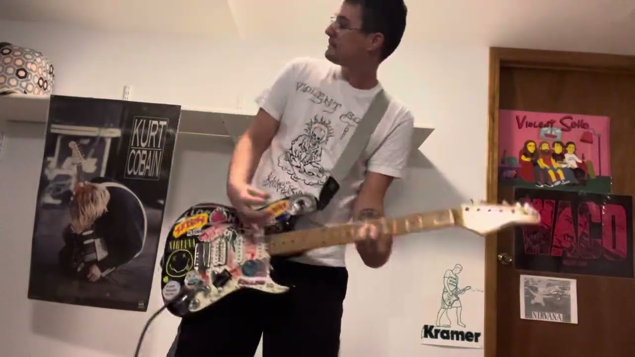 Over My Shoulder (Surf Trash Guitar Cover)