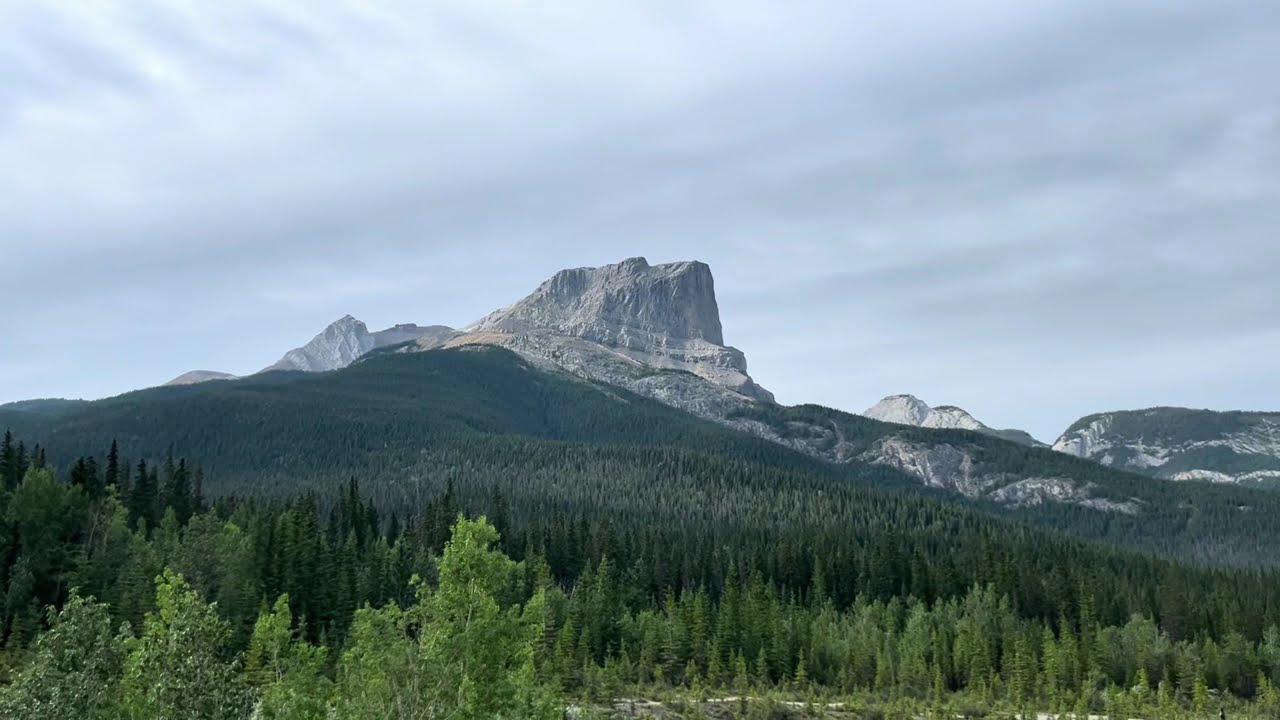Hiking at Pocahontas Mountain/Jasper National Park/Alberta Parks