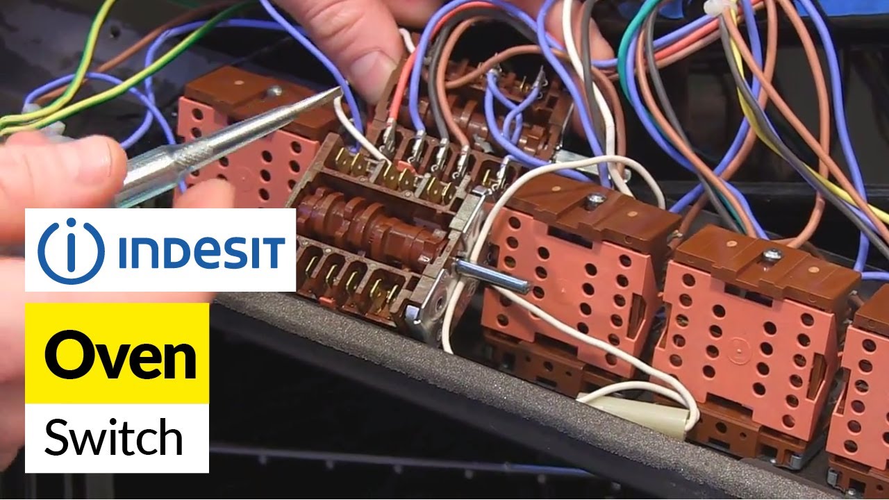 How to Replace an Indesit Cooker Hotplate Control Switch