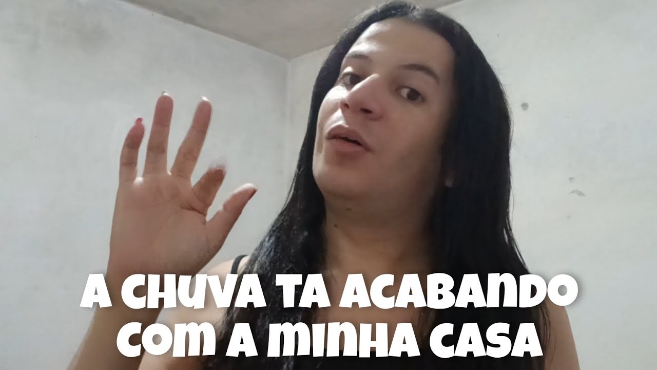 Eu sofro com tempo de chuva aqui em casa! 