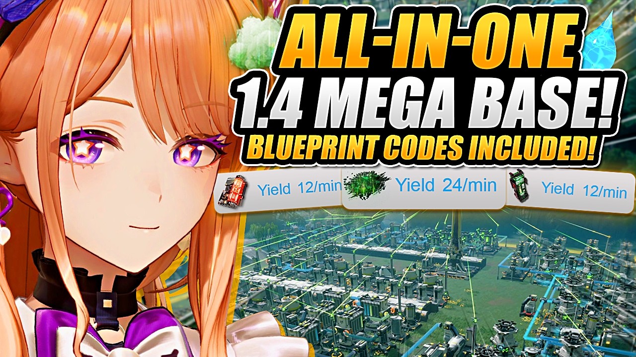FULL 1.4 FACTORY SETUP! Max Efficiency Endgame Blueprints For 1.4 Wuling | Arknights Endfield