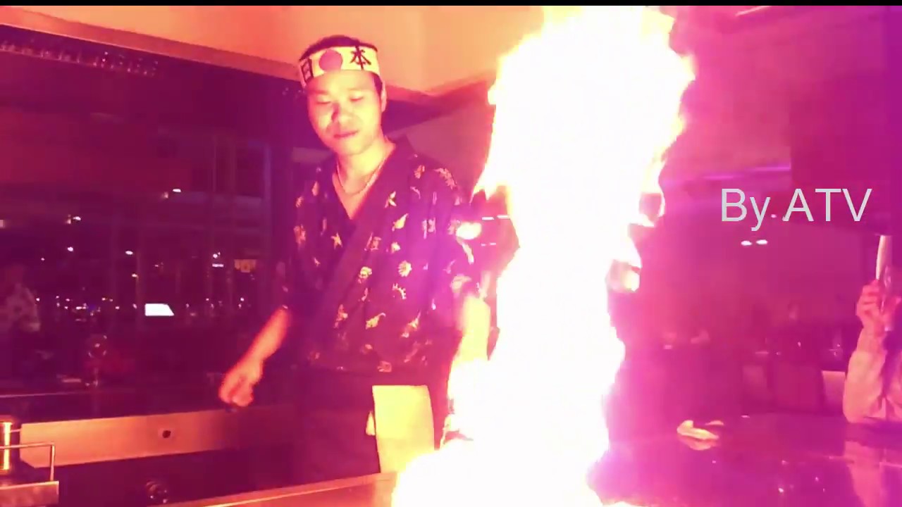 Amazing Cooking Skills Japanese Food - Best Teppanyaki Show Compilation 2016