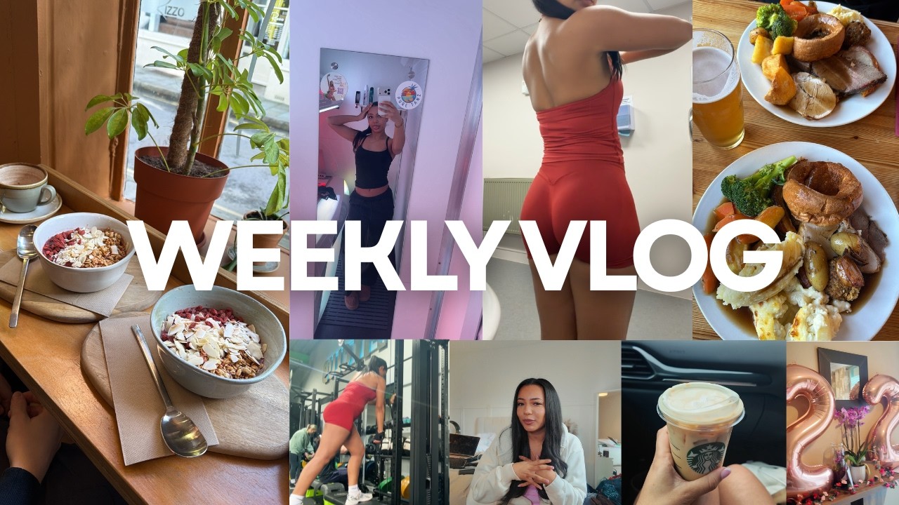first weekly vlog!!🧸🪵 | 22nd Birthday, Thailand declutter, life update ,gym