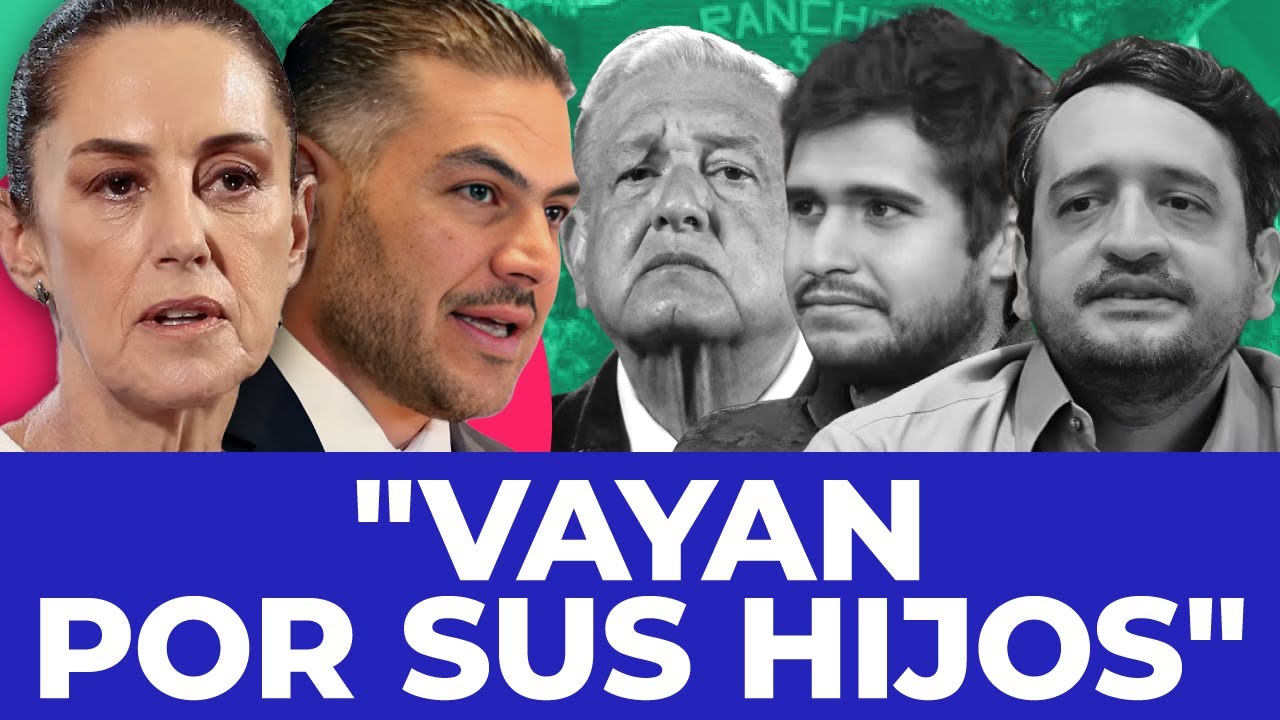 ¡PALACIO ATACA! Harfuch recibe la orden de ir por los hijos de AMLO
