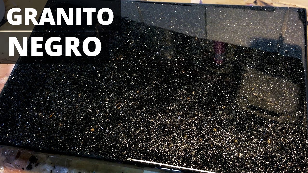Resina Epoxi Granito Negro | Cubiertas Epoxi