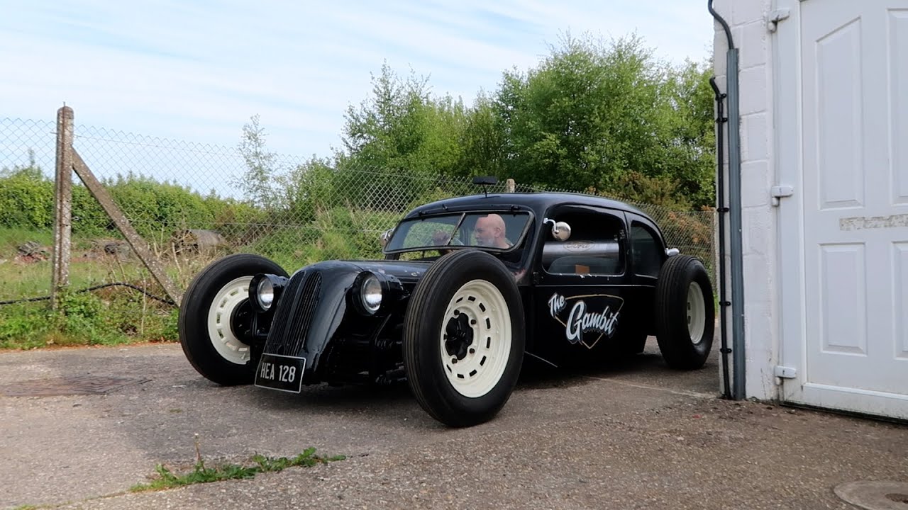 Rat Rod with an Unusual Engine Swap and Modern Electrics