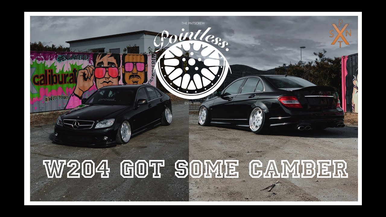 W204 got some Camber // PNTScrew