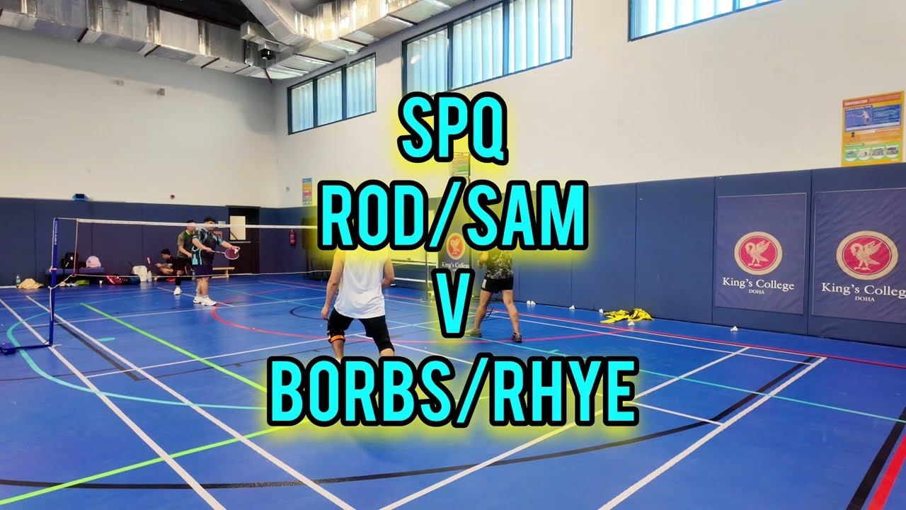 Rod/Sam v Borbs/Rhye