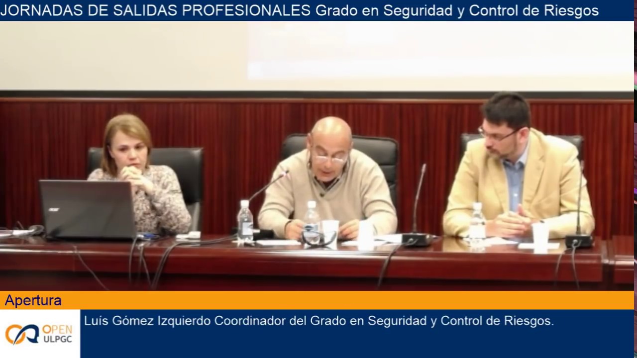 Jornada de Salidas Profesionales del Grado en Seguridad y Control de Riesgos