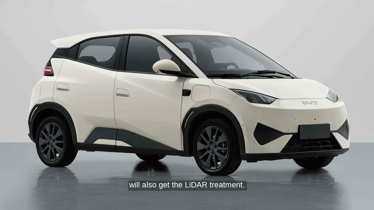 BYD Seagull EV with LiDAR for Only $10,000, Filing Reveals