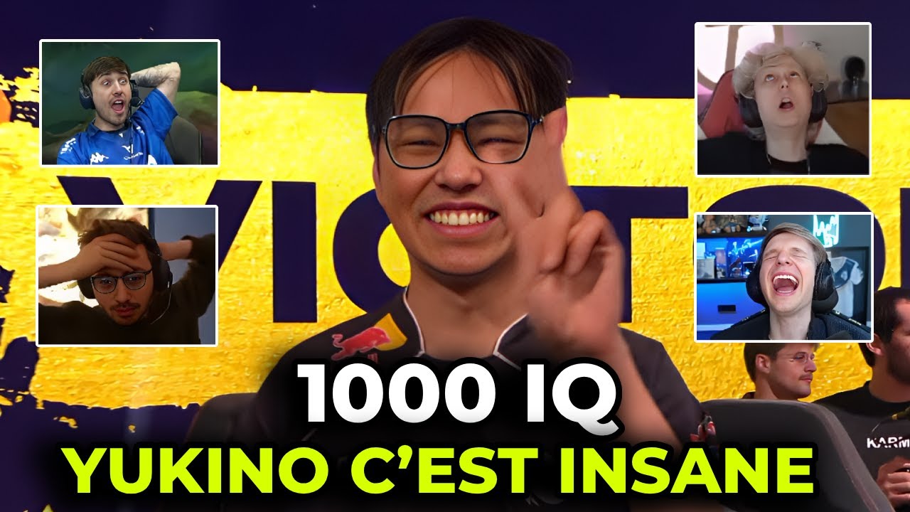Des streamers réagissent à l’incroyable play 1000 IQ de Yukino contre NAVI
