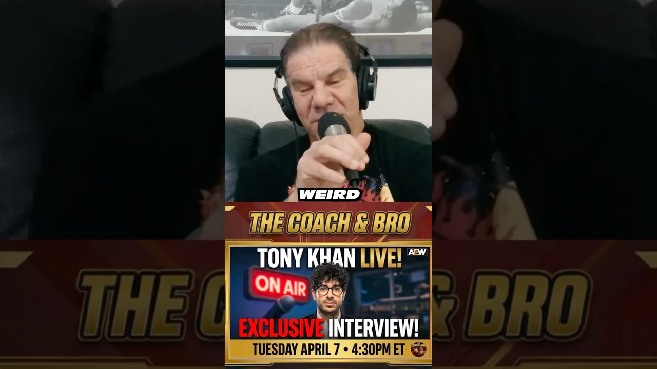 Почему Тони Хан собирается участвовать в подкасте Винса Руссо? #aew #tonykhan #vincerusso #podcast