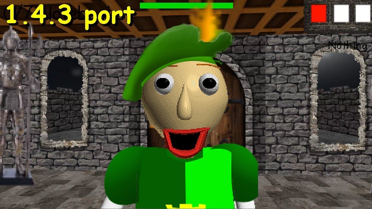 Baldi's Basics Medival Edition 1.4.3 port (V1) - Baldi's Basics V1.4.3 Mod