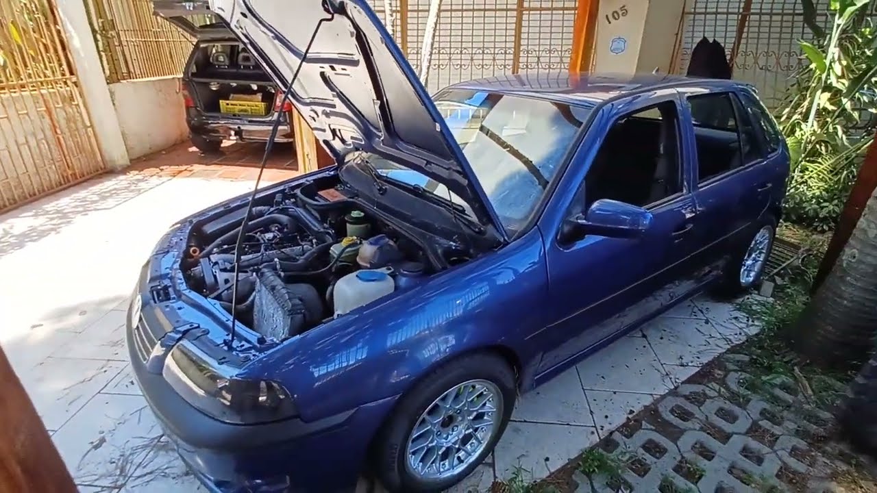 Gol G3 1.0 16v Turbo  detalhes do motor e ligações. westgate VVT Maf sensores