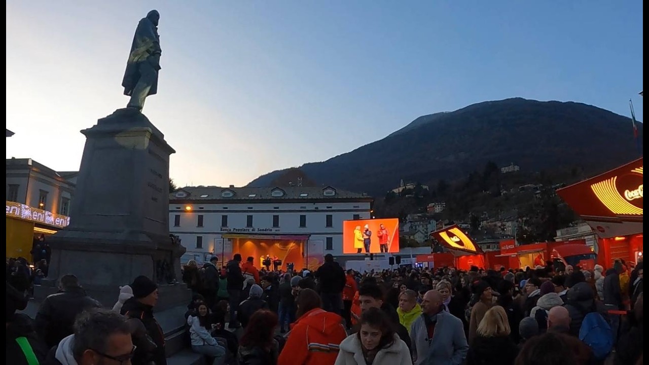 Wg arrivo torcia olimpica a Sondrio