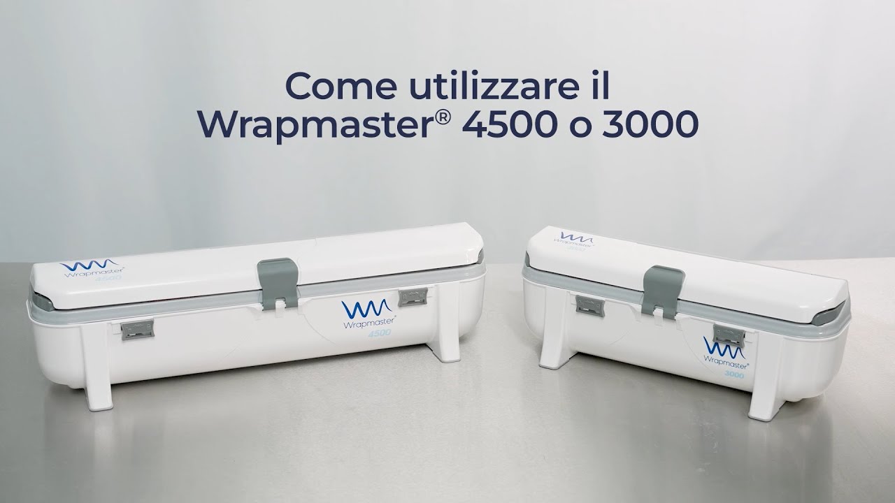 Come usare un dispenser Cuki Professional Wrapmaster® 4500 e 3000