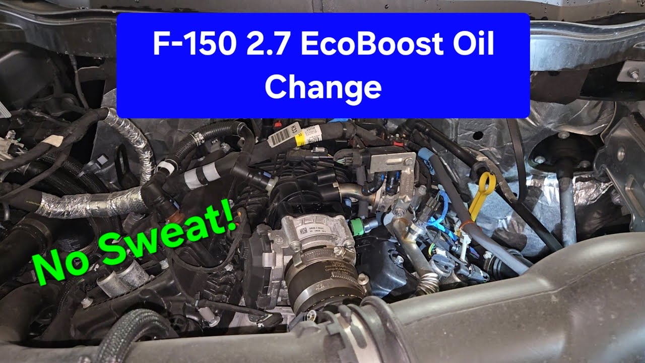 Ford F-150 2.7 Oil Change