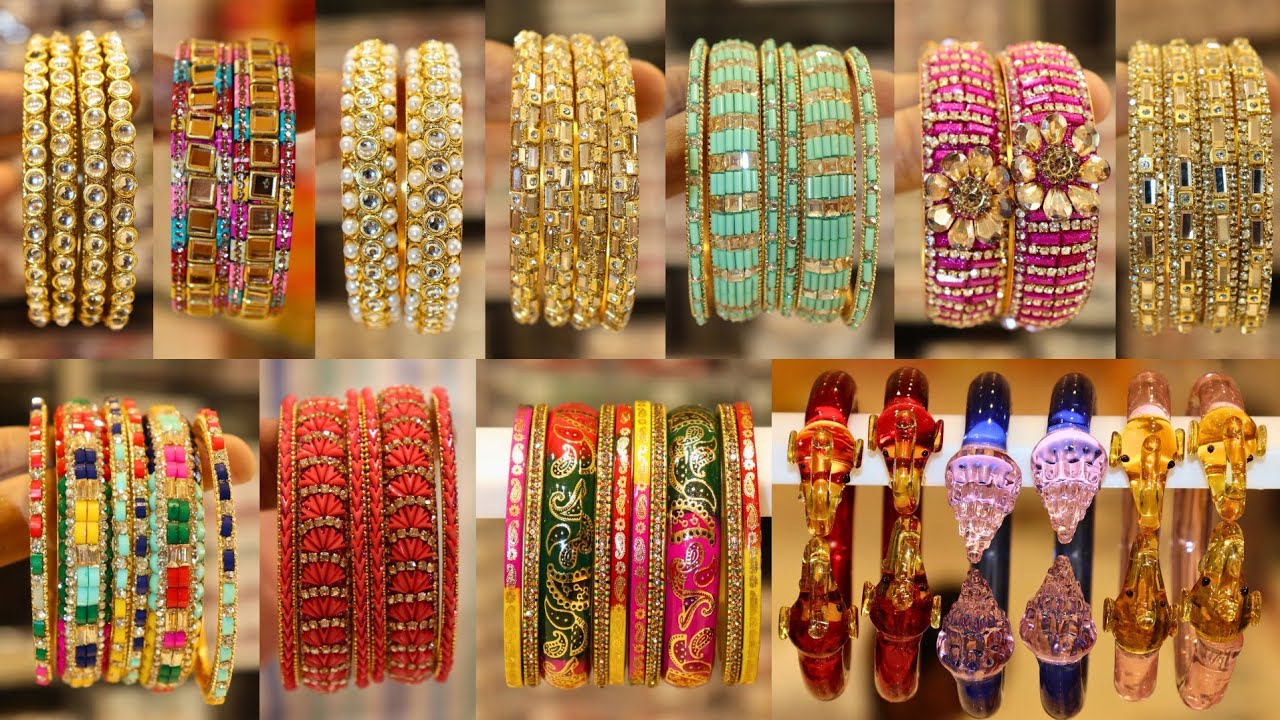 Fancy लाख, ब्रास, बोस और कांच की चूड़ियो में सबसे बड़े Wholesaler | Kanch, Brass, Boss, Seep Bangles