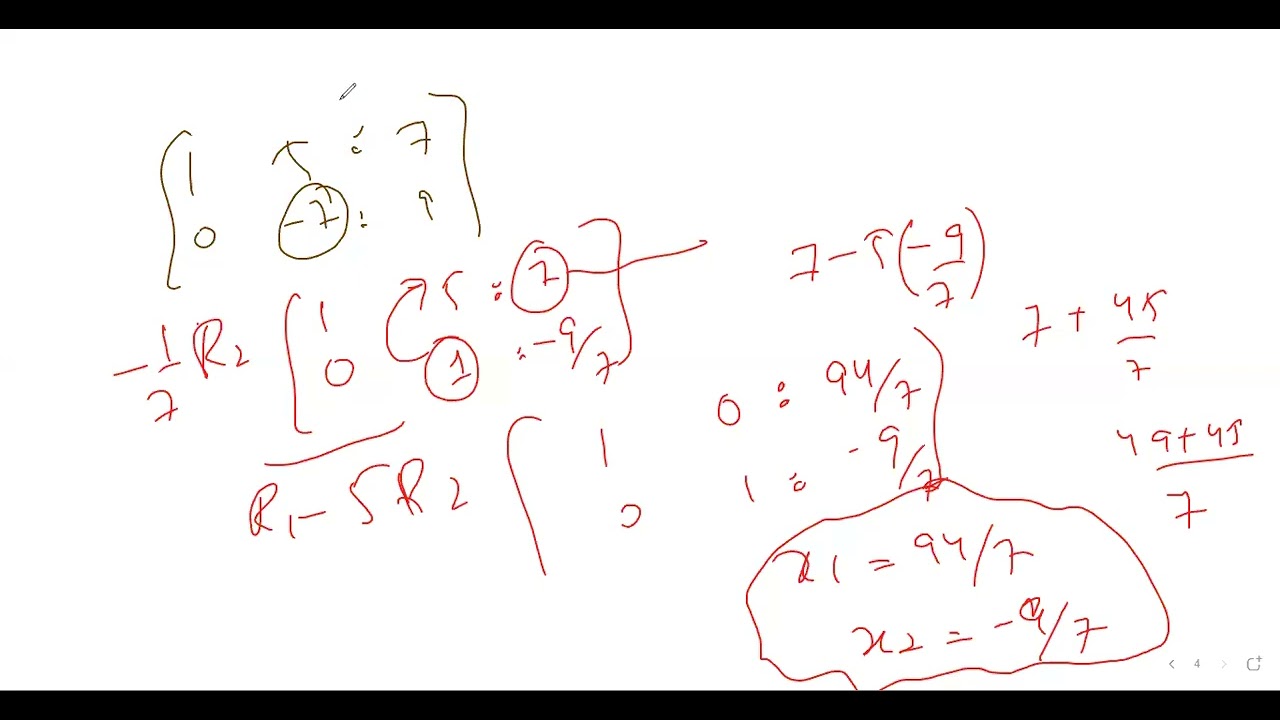 Linear Algebra  David C  Lay  Exercise 1 1 Part 2 Step by Step Solution