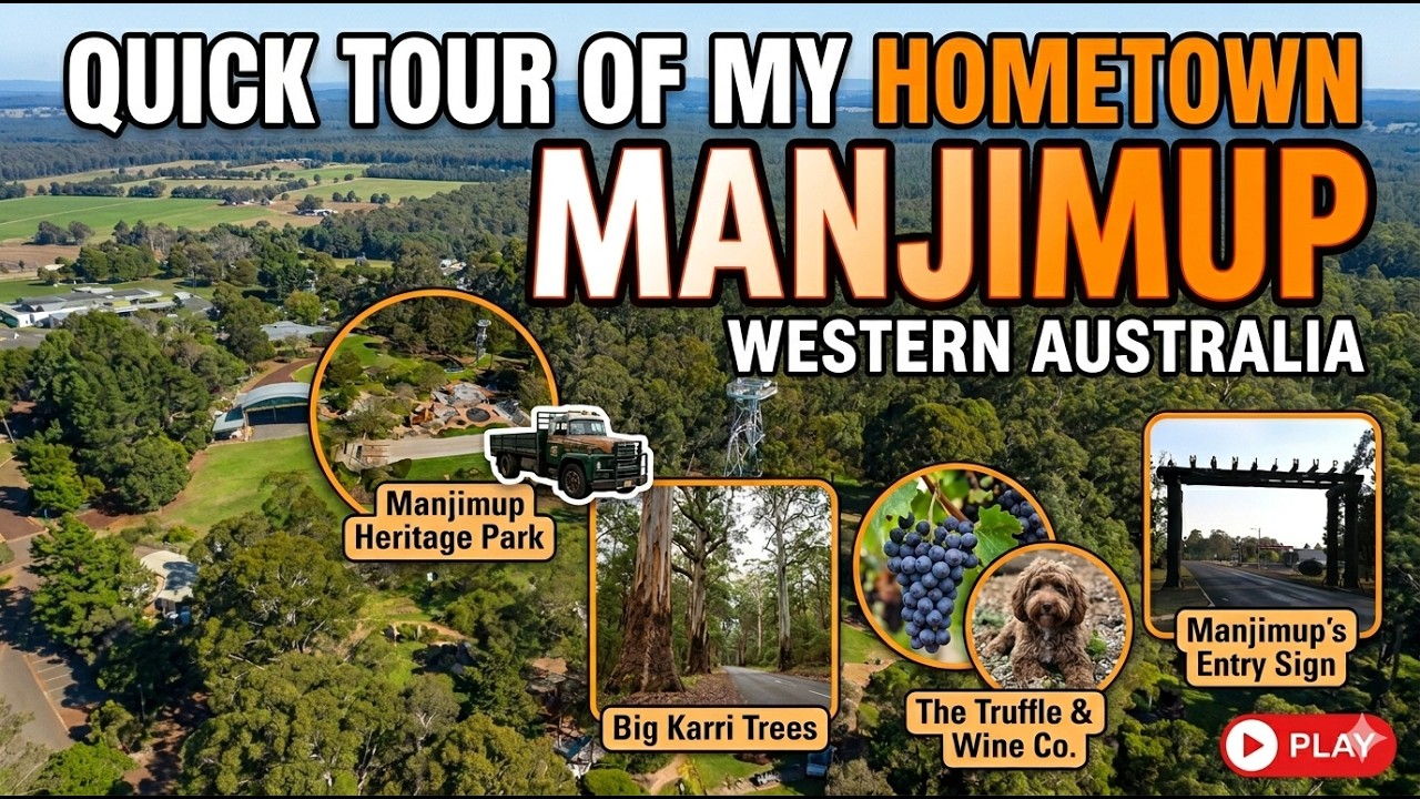 Краткий обзор моего родного города | Манджимуп, Западная Австралия 🇦🇺 #Manjimup #TravelAustralia ...