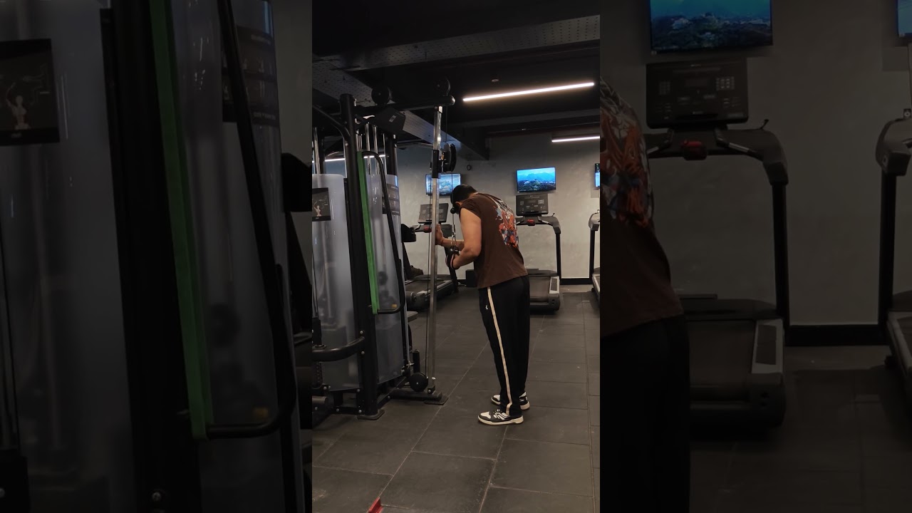 Single Arm Triceps Pushdown | Build Strong, Defined Arms | Rep by Rep #fitness #motivation #shorts