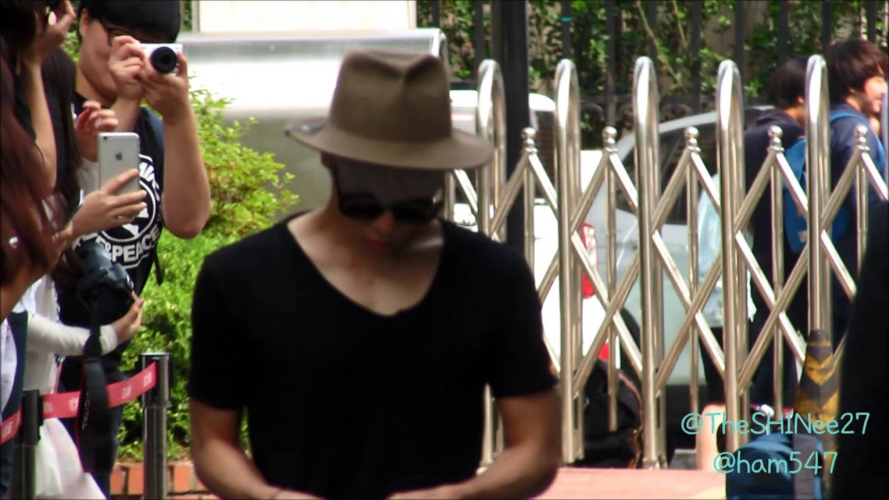 150619 SHINee Arriving at Music Bank