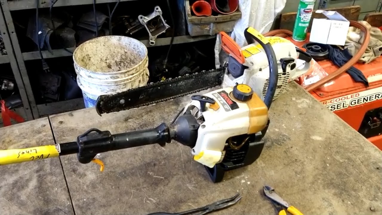 ryobi 725r ez gas trimmer carburetor repair. new fuel lines primer bulb.