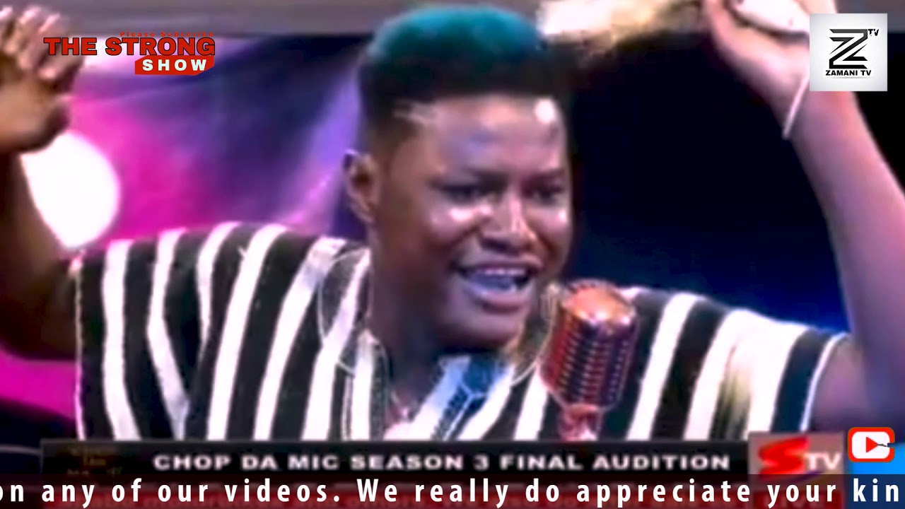 Don Dee live performance at Sagani TV chop de mic