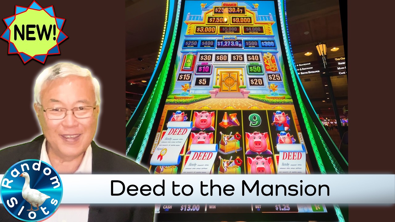 Huff N' Puff More Money Mansion Slot Machine Bonus