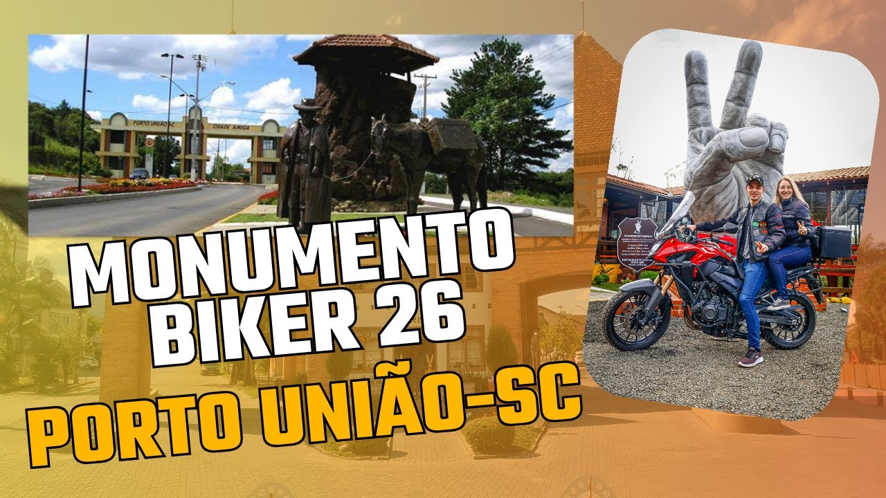 Inauguração Monumento 26 Rota Biker: Porto União/SC